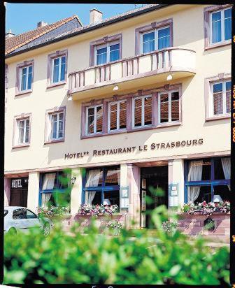 Hotel Restaurant "Le Strasbourg" Bitche Exterior photo